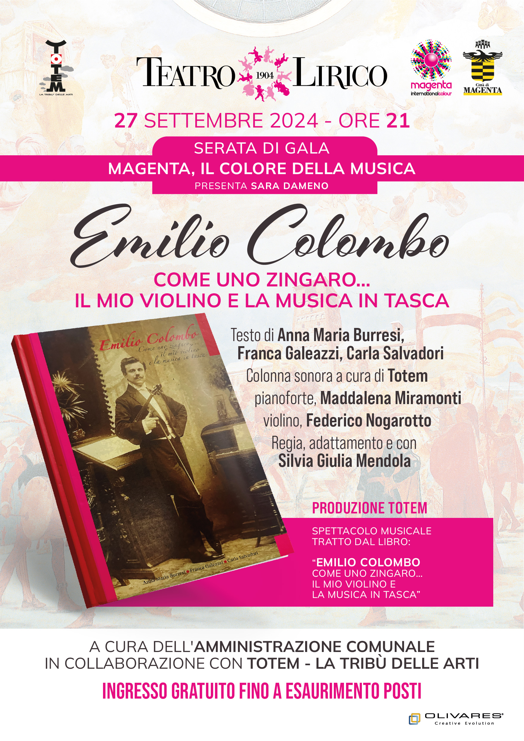 EMILIO COLOMBO come uno zingaro... il mio violino e la musica in tasca